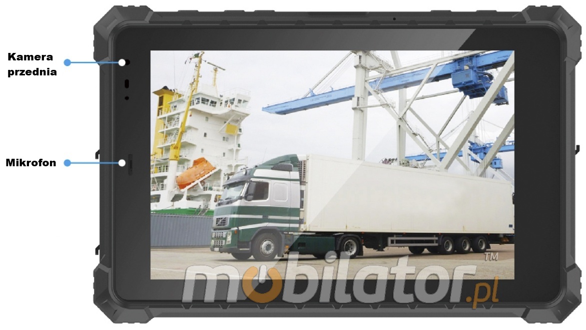 Mobipad 10DS-RTNL wstrzsoodporny przemysowy tablet Windows 11 4G LTE IP66